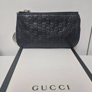 Gucci Guccissima Leather Key Case with box